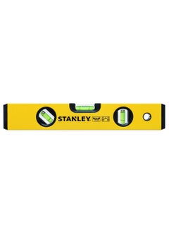 Stanley Stanley Aluminium Standard Box Beam Level 30cm/12" with 3 Vials 
