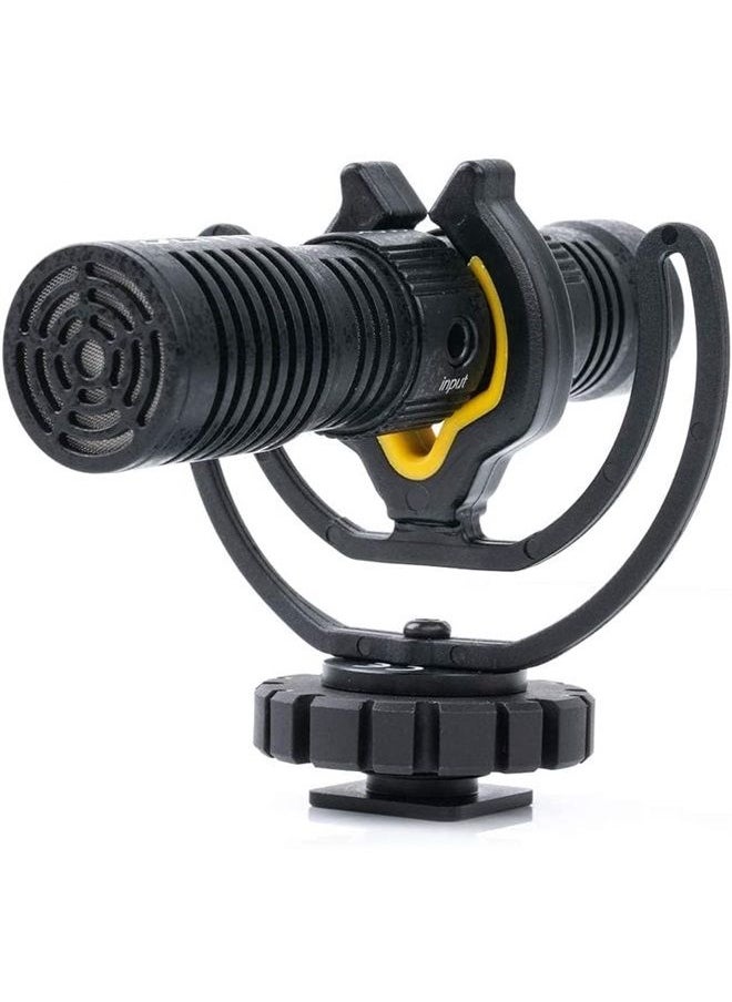 Deity - V-Mic D4 Duo Video Microphone Dual Mono/Stereo Recording Interview Mic with Shock Mount for Vlog Pocket Cam DSLR Camera - Image 1