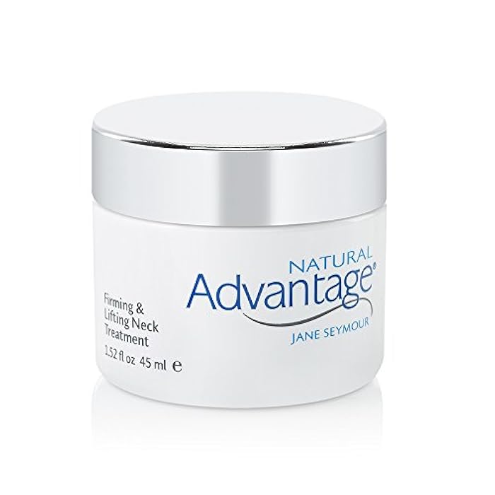 NATURAL ADVANTAGE Firming and Lifting Neck Treatment – Tightening Cream For Sagging Skin – with Antioxidant Vitamin C and Ceramides – 1.52 Ounces by Jane Seymour - Image 1