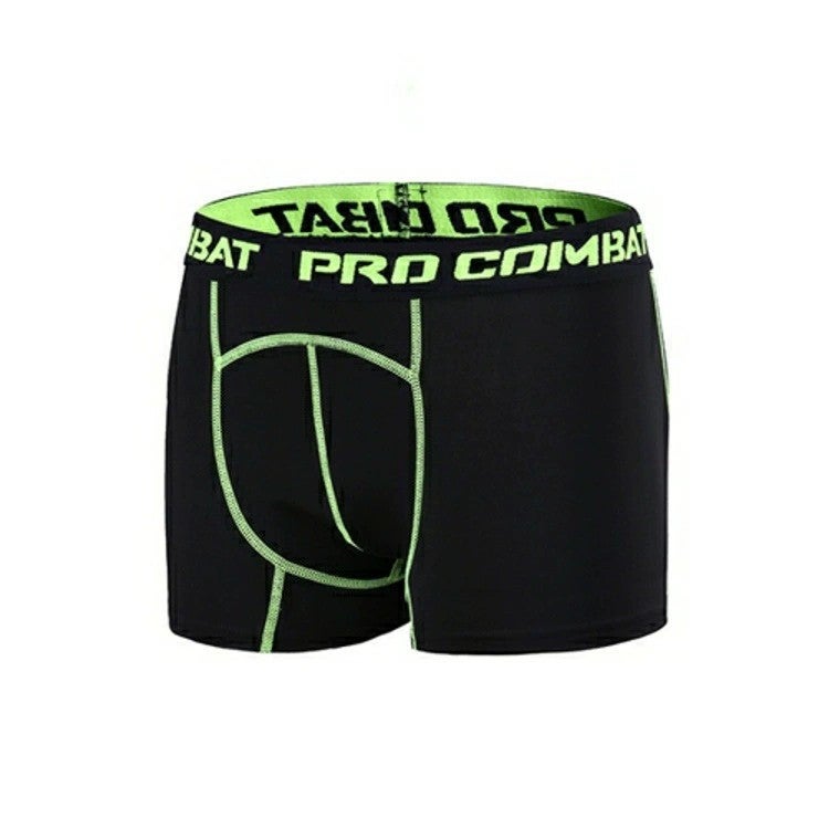 Men'S Sports Tight-Fitting Running Training Quick-Drying High-Elastic Four-Corner Boxer Breathable Anti-Wear Leg Underwear Comfortable Body Shaping - Image 4