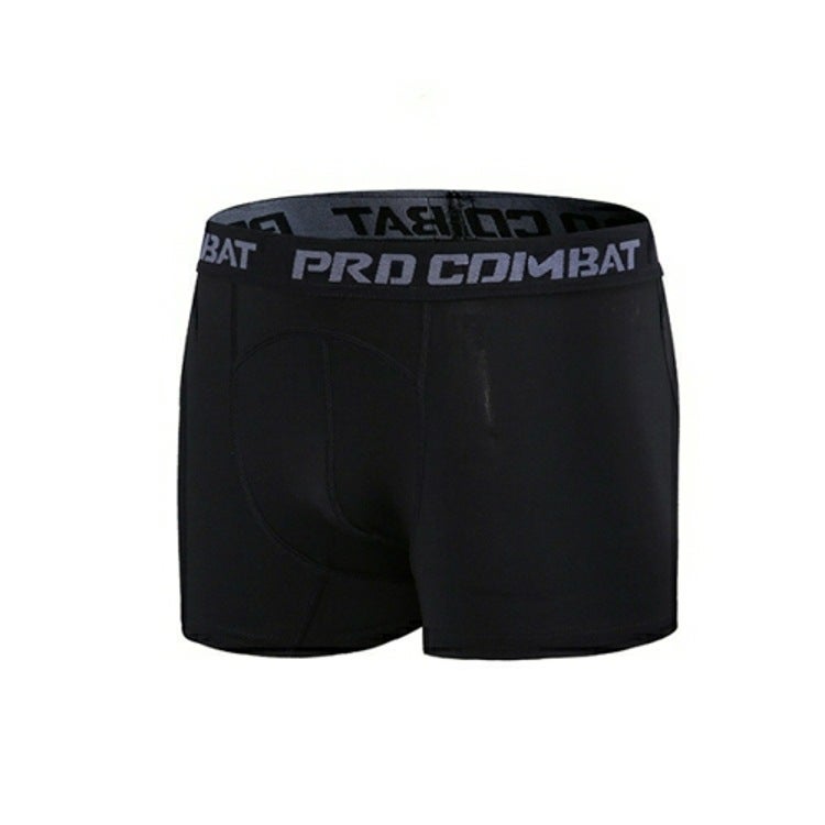 Men'S Sports Tight-Fitting Running Training Quick-Drying High-Elastic Four-Corner Boxer Breathable Anti-Wear Leg Underwear Comfortable Body Shaping - Image 5