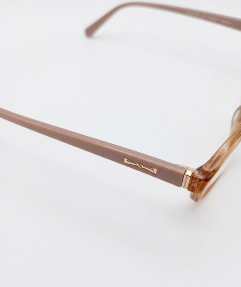 روشاس نظارة طبية نسائية من Rochas موديل R09182/P C01 إطار كامل شكل مستطيل بلاستيك - Image 2