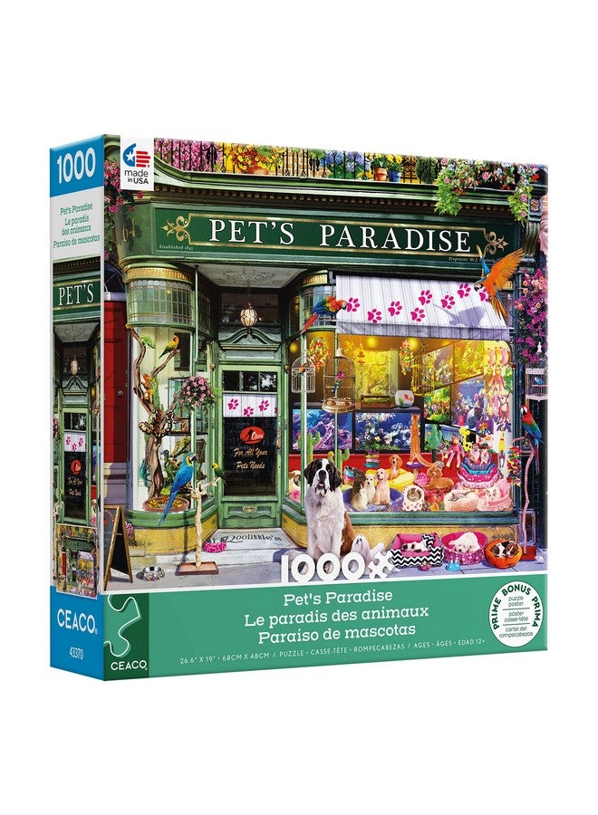 سيكو تسوق لعبة أحجية الصور المقطوعة المكونة من 1000 قطعة من Windows Pet'S Paradise - Image 3