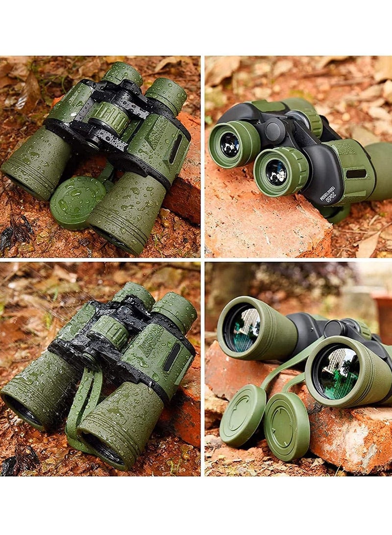 20X50 Zoom Binoculars, Portable Binoculars for Concert, Bird Observing, Travel HD Optics and more - Image 4