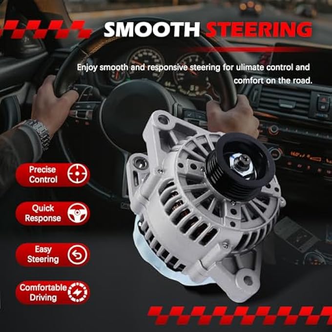 Autodevil 13482 Alternator Compatible with Prizm Celica Corolla Replace OE 334175 AND0036 N13482 111579 10463613 1012110060 94854169 - Image 5