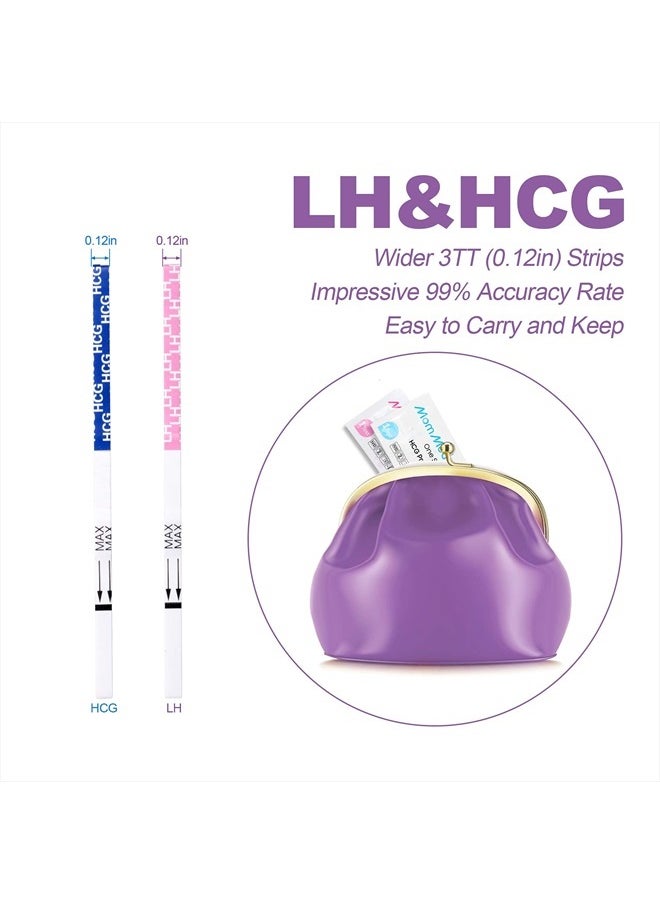 MomMed - Ovulation 50 Tests Kit + 20 Pregnancy Tests Kit (LH50-HCG20) - Image 1