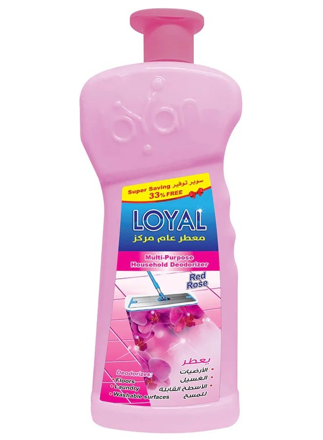 لويال مزيل الروائح الكريهة المنزلي متعدد الأغراض من لويال ريد روز 2.1 لتر