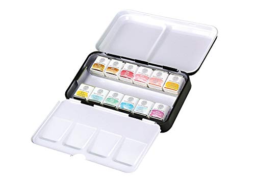 Mungyo Professional Solid Water Colors 12 Pan Colors Pastel Tone - Image 2