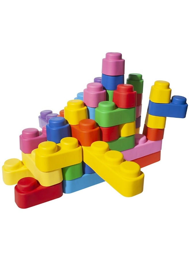 little tikes Little Tikes Soft Blocks Stacking Toy Set (71 Pieces)  - Image 2