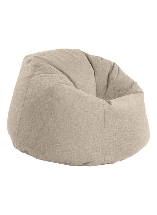 In-House - Solly | Linen Bean Bag Chair with EPS Beads Filing - Image 1