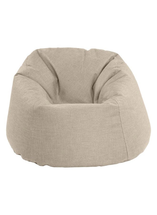In-House - Solly | Linen Bean Bag Chair with EPS Beads Filing - Image 1