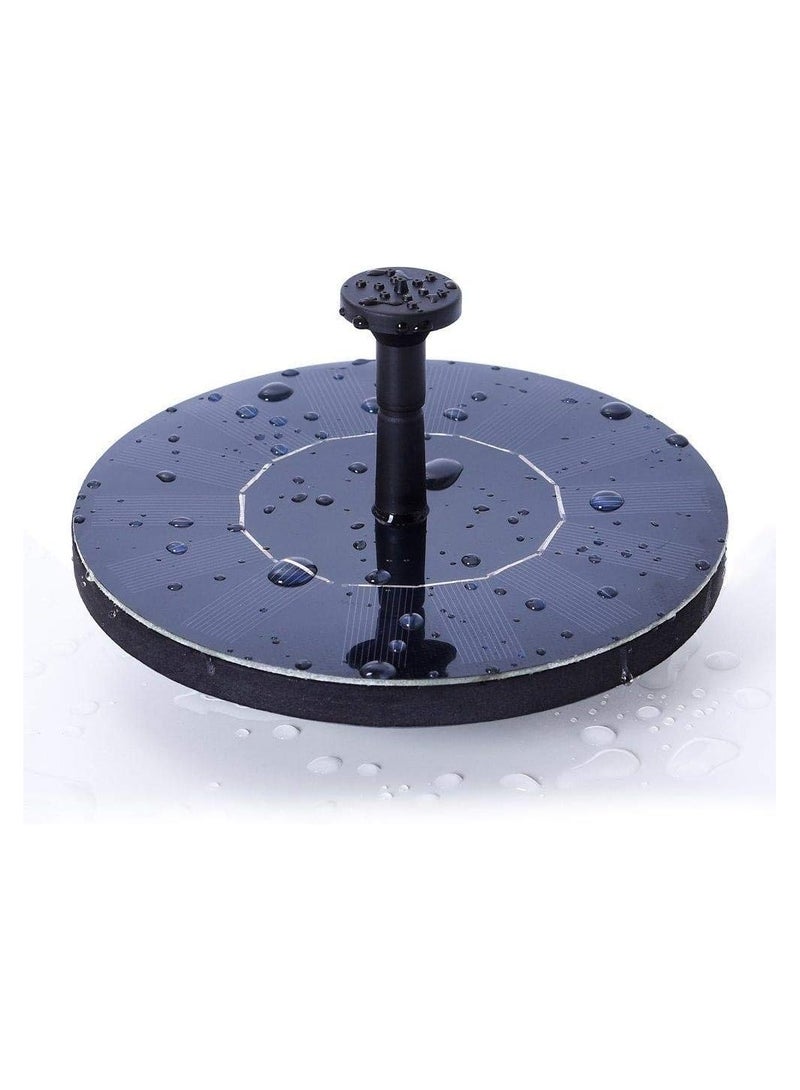 Solar Water Pump 1.4W Round Garden Solar Fountain Solar Water Pump - Image 1