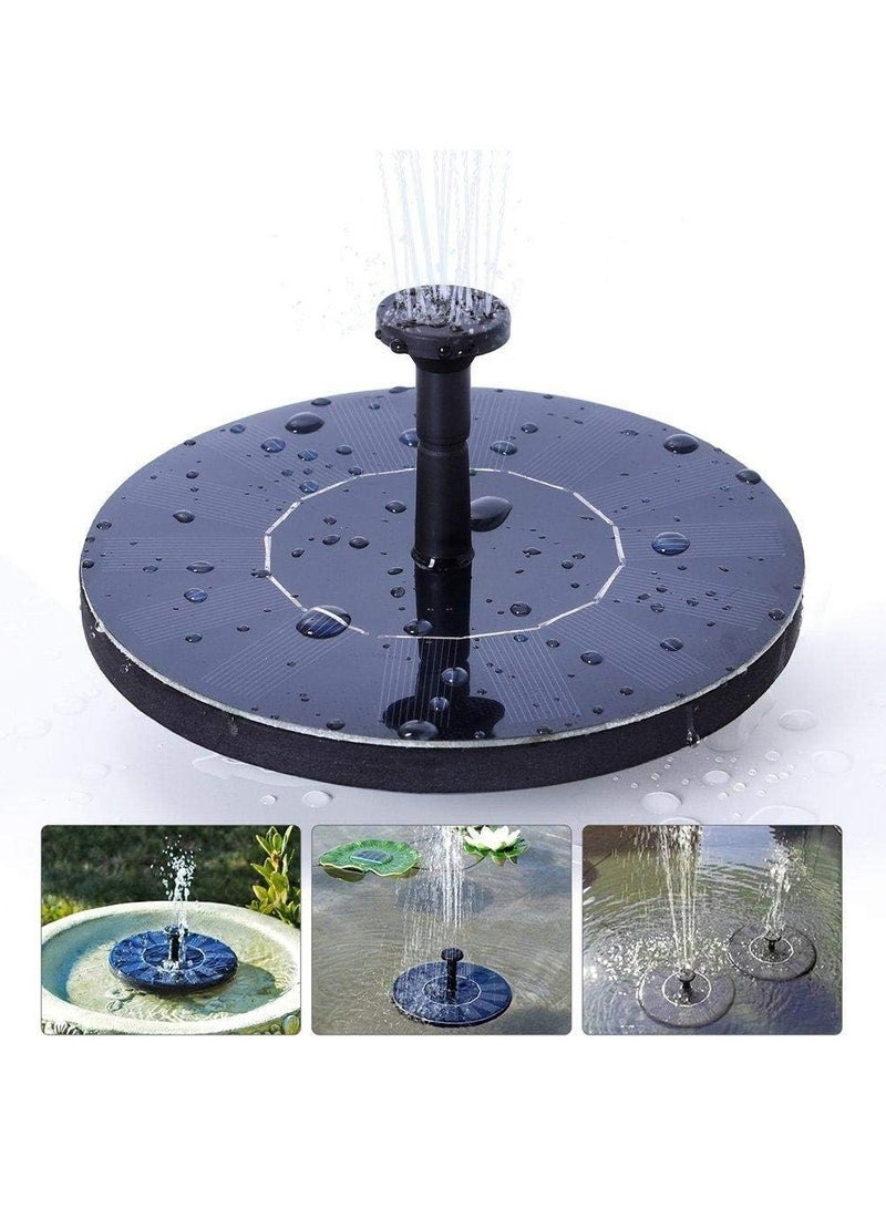 Solar Water Pump 1.4W Round Garden Solar Fountain Solar Water Pump - Image 2