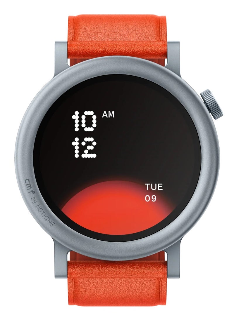 ELTRAZONE - Watch Pro 2 Smartwatch with 1.32" AMOLED Display – Built-In Multi-System GPS, 120 Sports Modes, Smart Sleep Monitoring, Bluetooth Calling with AI Noise Reduction, IP68 Waterproof Fitness Tracker for Android & iOS – Orange - Image 1
