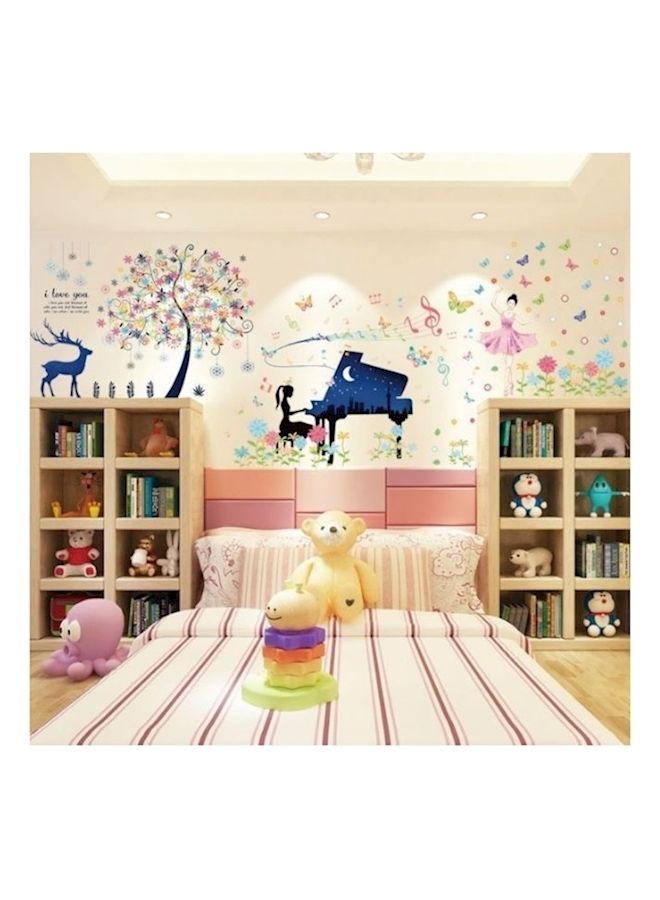 NIBEMINENT 3-Piece Removable Home Stickers Multicolour - Image 1