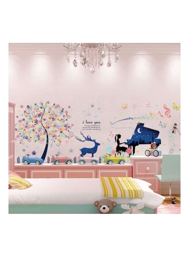 NIBEMINENT 3-Piece Removable Home Stickers Multicolour - Image 2