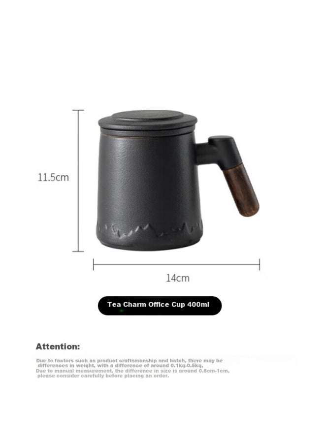Ijarl Tea Separation Cup Office Tea Cup Fair Cup Office Cup With Filter Tea Leak Tea Set Flower Tea Cup 400Ml - Image 1