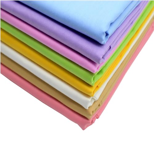 iNee Candy Solids Fat Quarters Fabric Bundles, Quilting Fabric for Sewing Crafting,18x22 inches,(Candy Solids) - Image 2