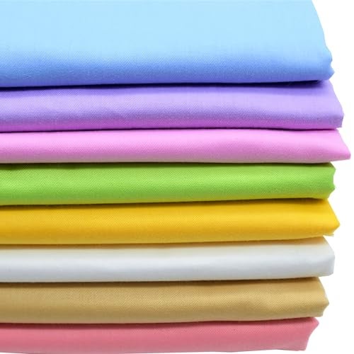 iNee Candy Solids Fat Quarters Fabric Bundles, Quilting Fabric for Sewing Crafting,18x22 inches,(Candy Solids) - Image 3