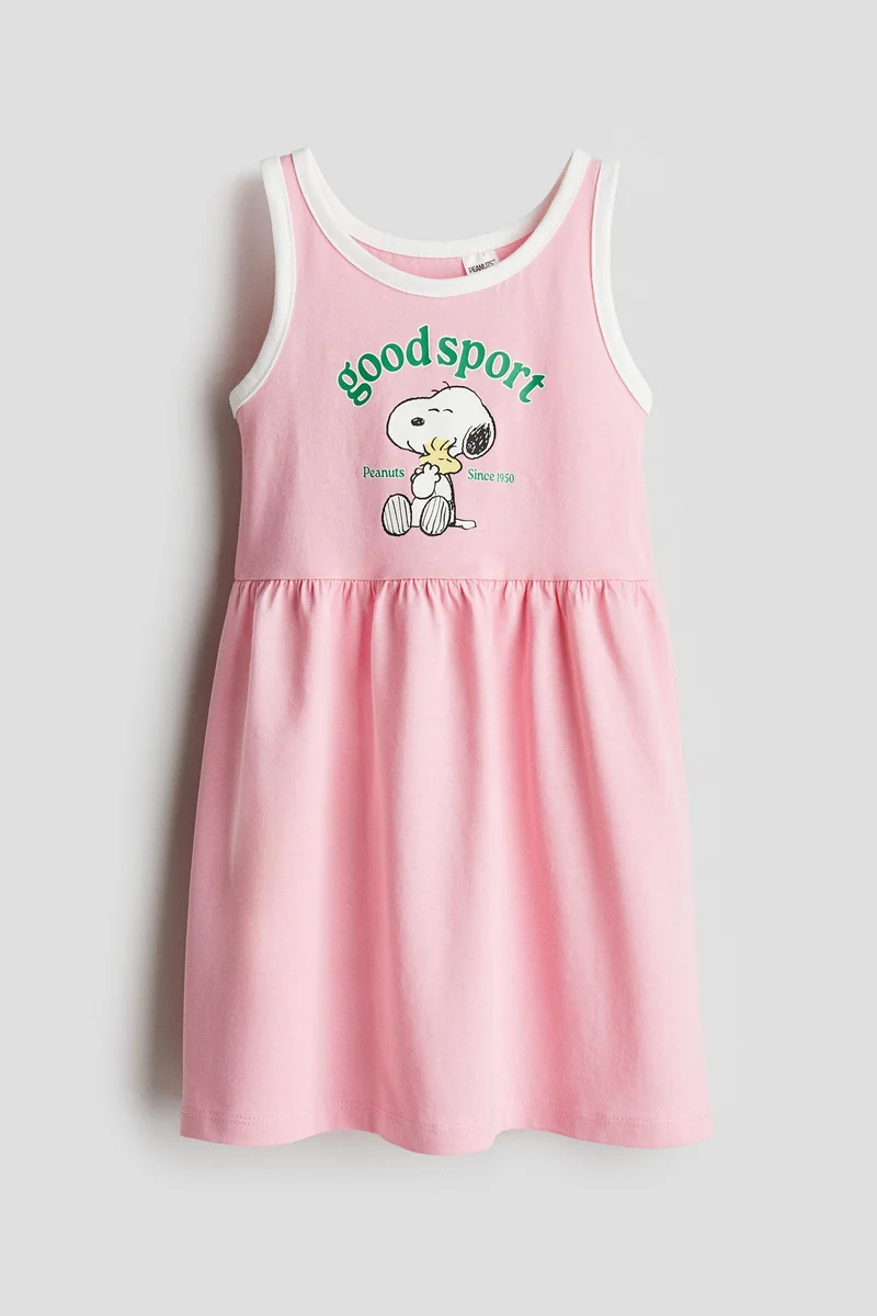 H&M Printed cotton dress