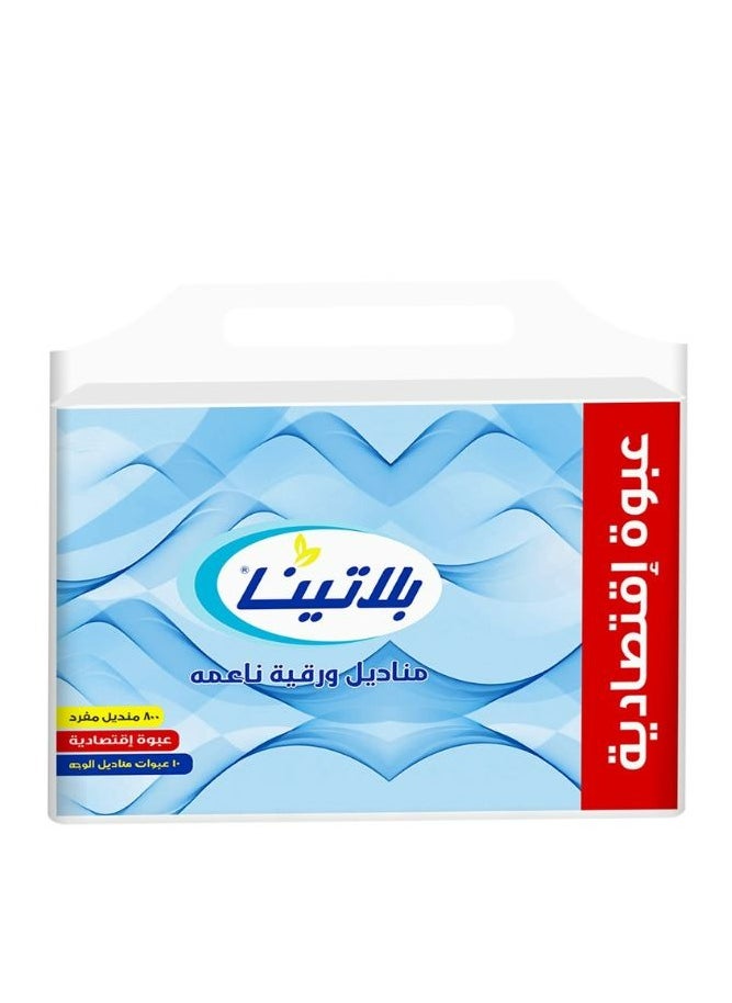 Platina - Platina facial tissues 800 - Image 1