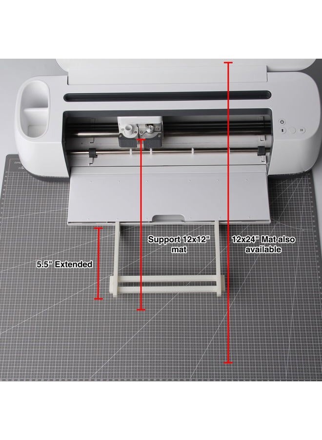 LOPASA Extension Tray Compatible with Cricut Maker 1 3, Lightweight Cricut Tray Extender, Cricut Mat 12x12 Holder, Cricut Mat 12x24 Support Tool (Adapt to Cricut Maker Machine Only) - Image 3