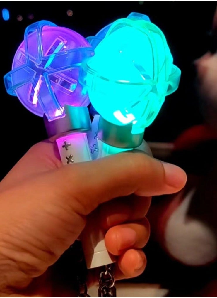 نيبمينينت Kpop TXT Glowstick Light Keychain البسيطة عصا ضوء قلادة  - Image 2