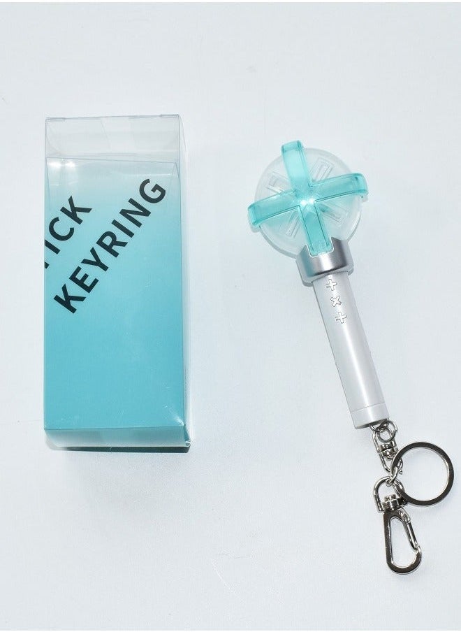 نيبمينينت Kpop TXT Glowstick Light Keychain البسيطة عصا ضوء قلادة  - Image 1