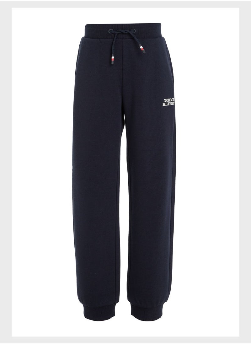 TOMMY HILFIGER - Kids Logo Sweatpants - Image 1