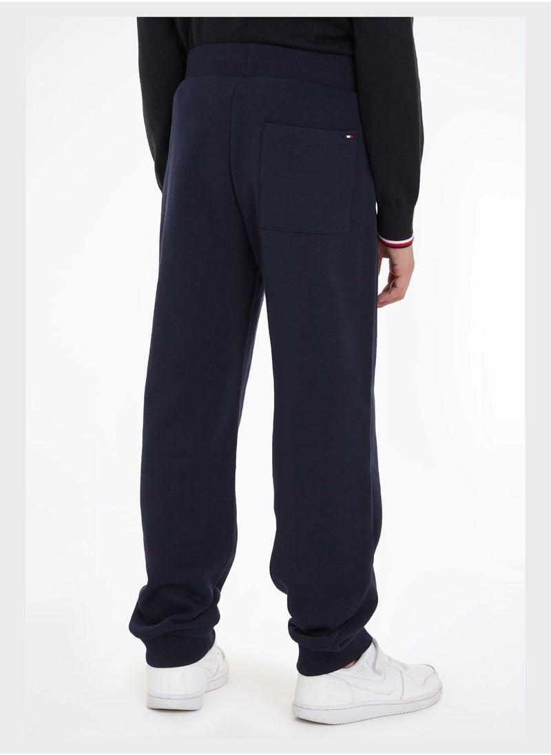 TOMMY HILFIGER - Kids Logo Sweatpants - Image 1