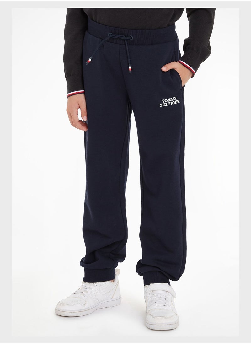 TOMMY HILFIGER - Kids Logo Sweatpants - Image 1