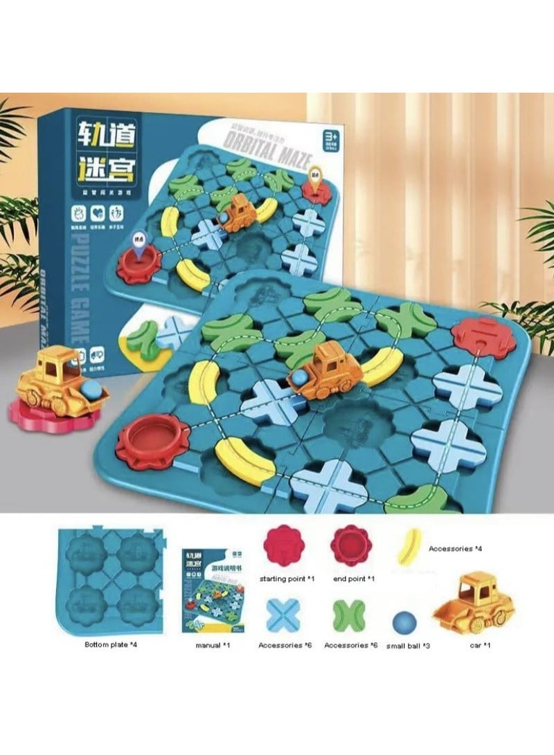 Maze Toy for Kids, Puzzle Board with Colorful Pieces, Logic and Thinking Game - Image 5