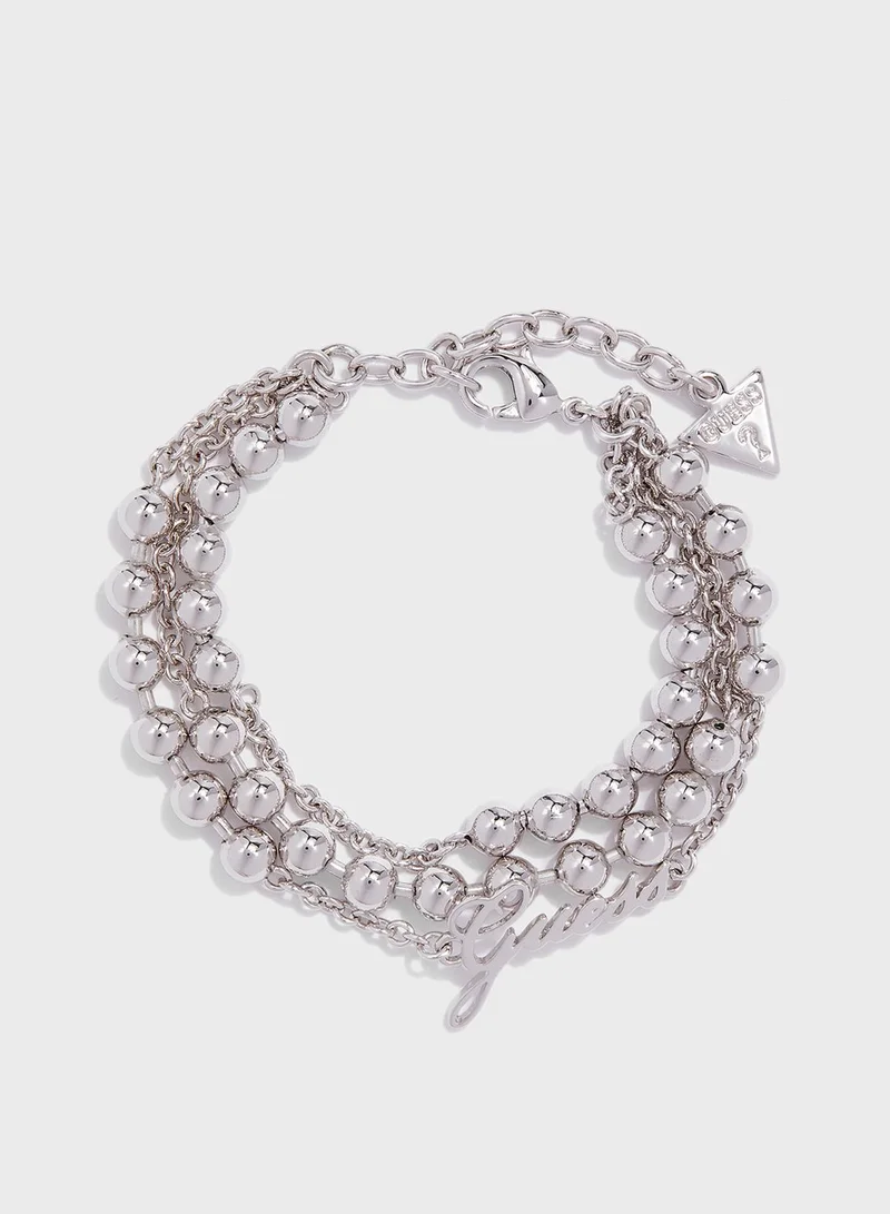 GUESS Multichain Beads Rows Bracelet