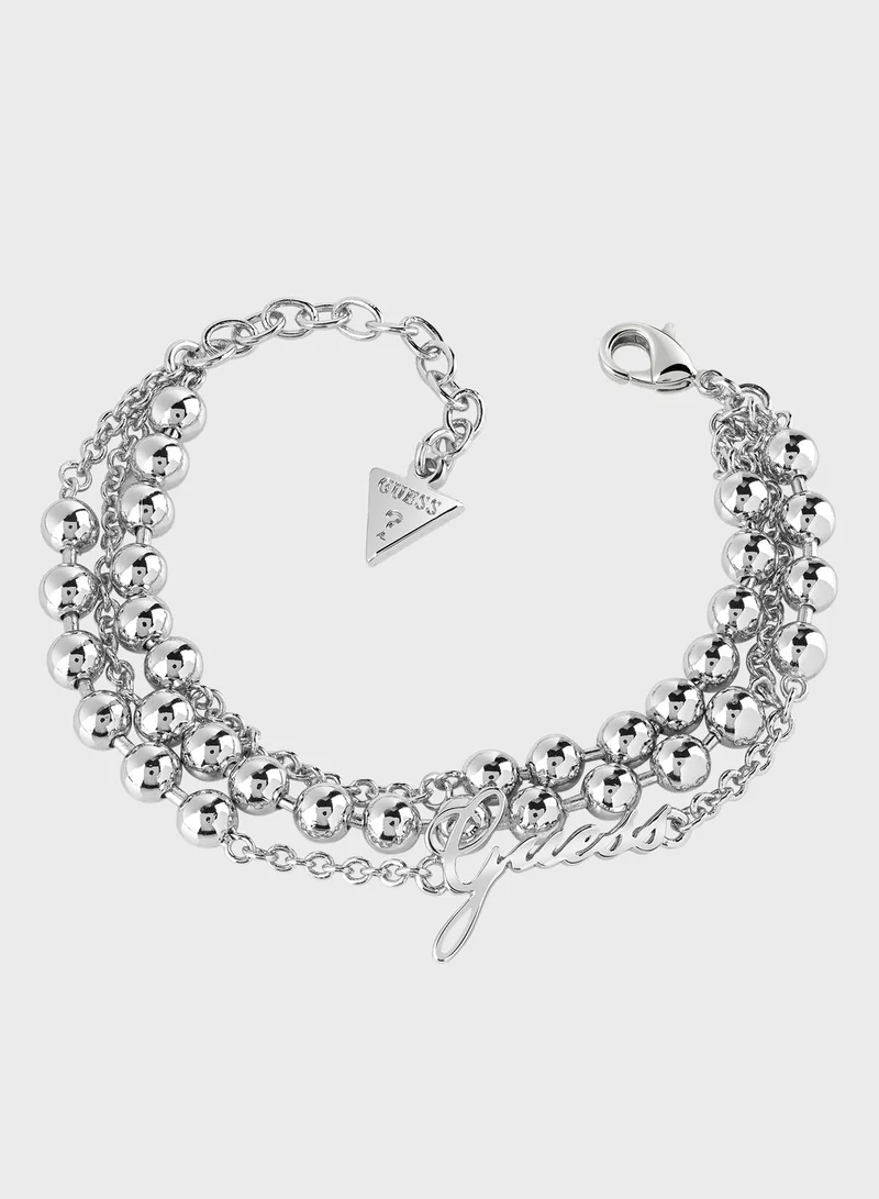 GUESS Multichain Beads Rows Bracelet
