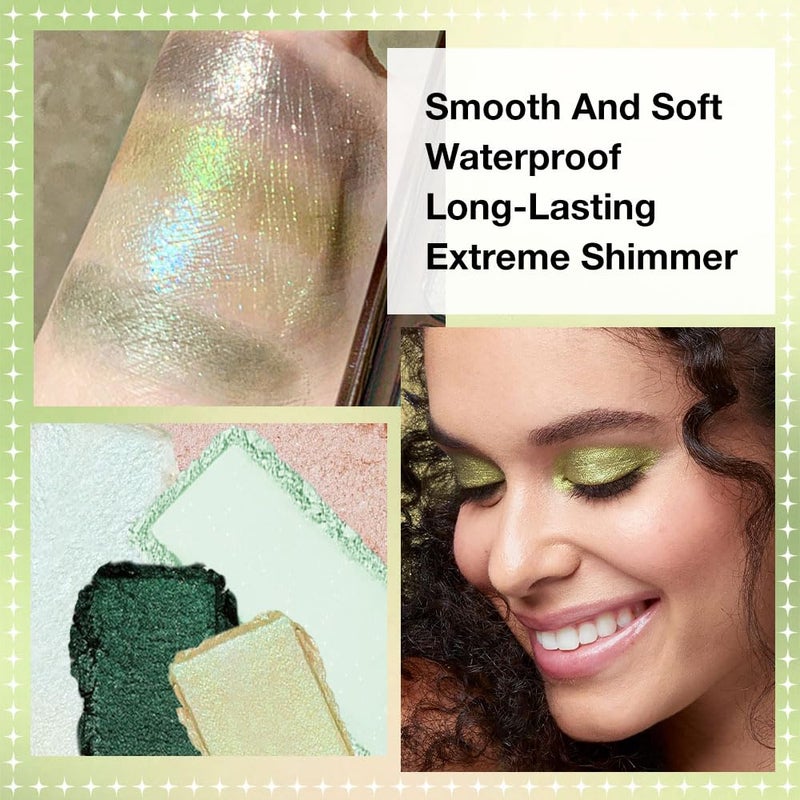 AMY'S DIARY 16 Color Nude light dark Brown Green Eye shadow Palette Makeup, Long Lasting, and Highly Pigmented. Waterproof camo Green eyeshadow palatte for woman - Image 4