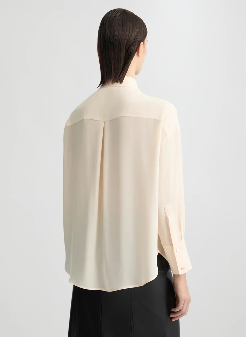 Liu Jo Champagne-coloured oversized shirt