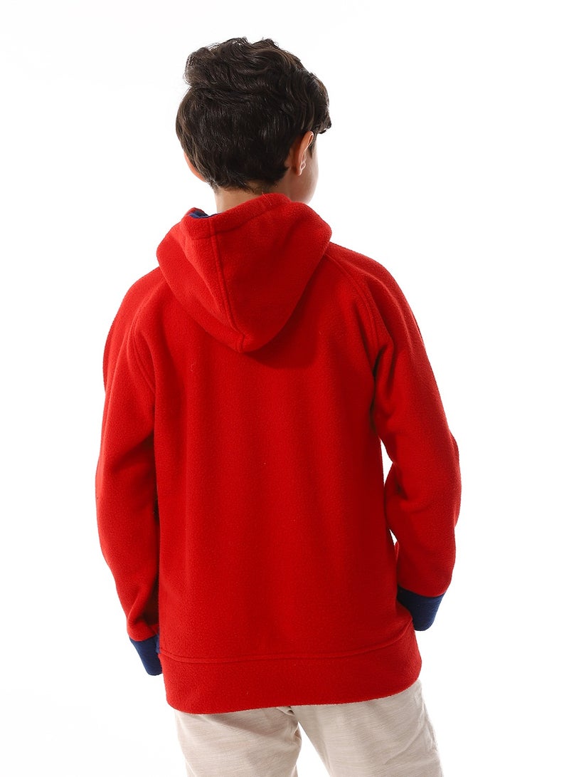 سيزار سويت شيرت أولادي مزود بغطاء للرأس - Image 2