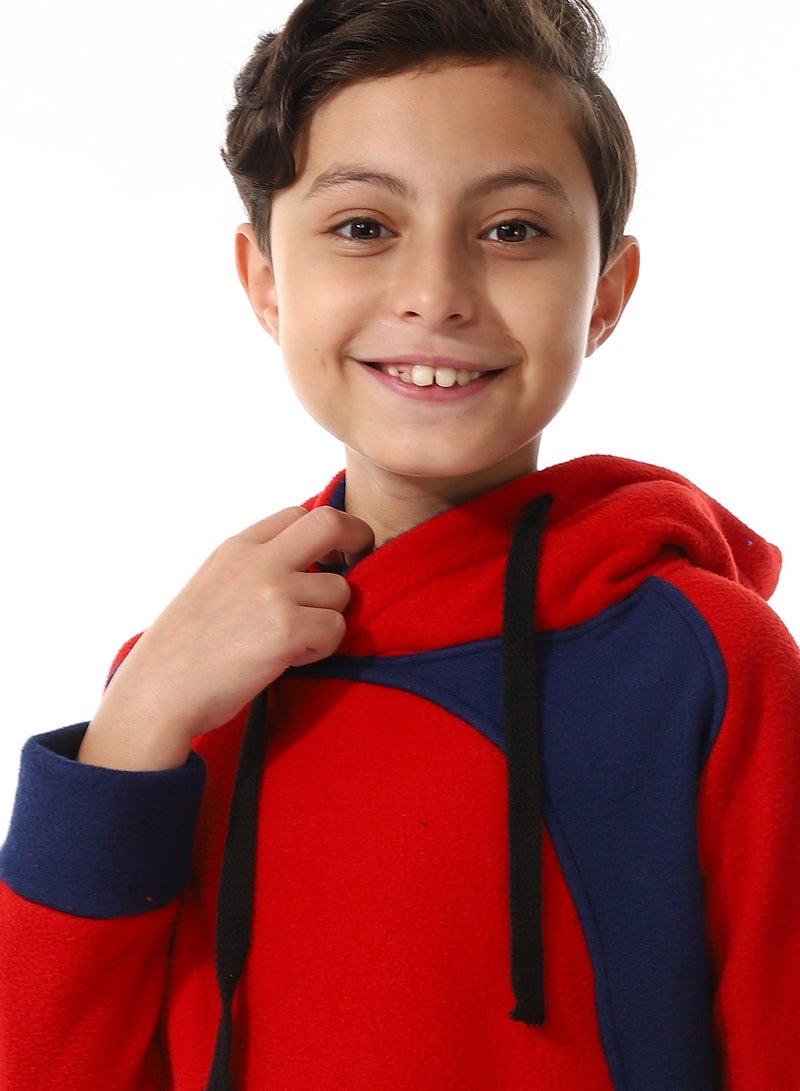 سيزار سويت شيرت أولادي مزود بغطاء للرأس - Image 3