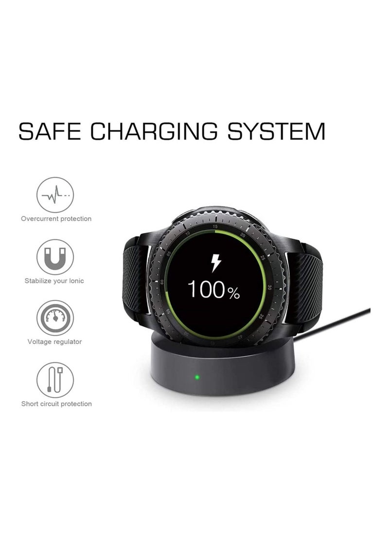 Samsung S3 Frontier / S3 Frontier LTE Smart Watch - Wireless Power Charging Charger Dock - Image 4