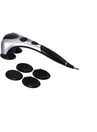 Geepas Electric 2 Head Massager - Handheld Massagers Head Deep Tissue Percussion Massages For Full Body Massage For Neck, Shoulder, Head, Foot, Leg | Ideal For Father Mother | 2 Years Warranty - pzsku/ZCD4A6D972A9D88475A83Z/45/_/1736864146/9487f7a8-0c31-4416-ab07-c781f11379c1