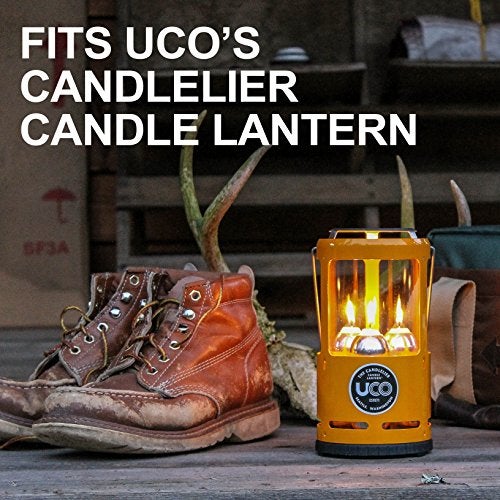 UCO 9+ Hour Candles for Candle Lanterns (3.5 Inch) (9-Hour Citronella, 20-Pack) - Image 3