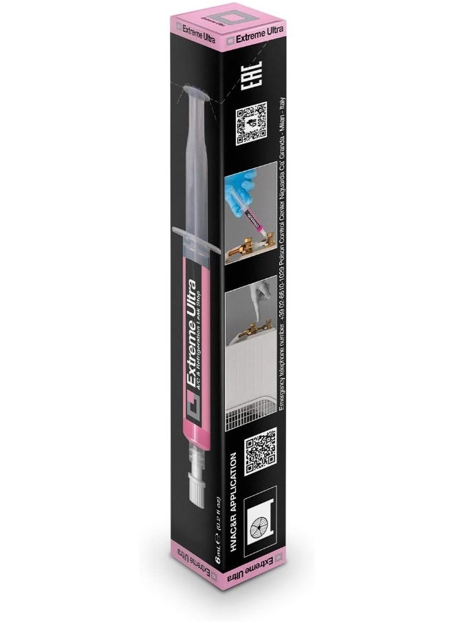ERRECOM ERRECOM Extreme Ultra - 6mL, Air Conditioning and Refrigeration Leak Stop for HVAC/R and Vehicle A/C Systems, adapters not included  - Image 2