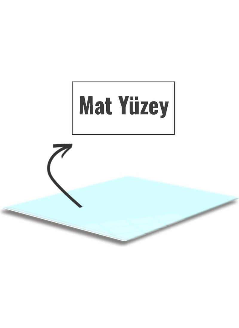 DECORITA Glass Mouse Pad | Glass Table Mat | Satina Cam | Small | 18CMx22CM  - Image 2