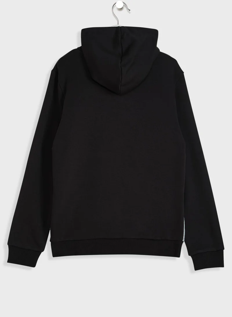 PUMA Youth Essential Color Block Hoodie