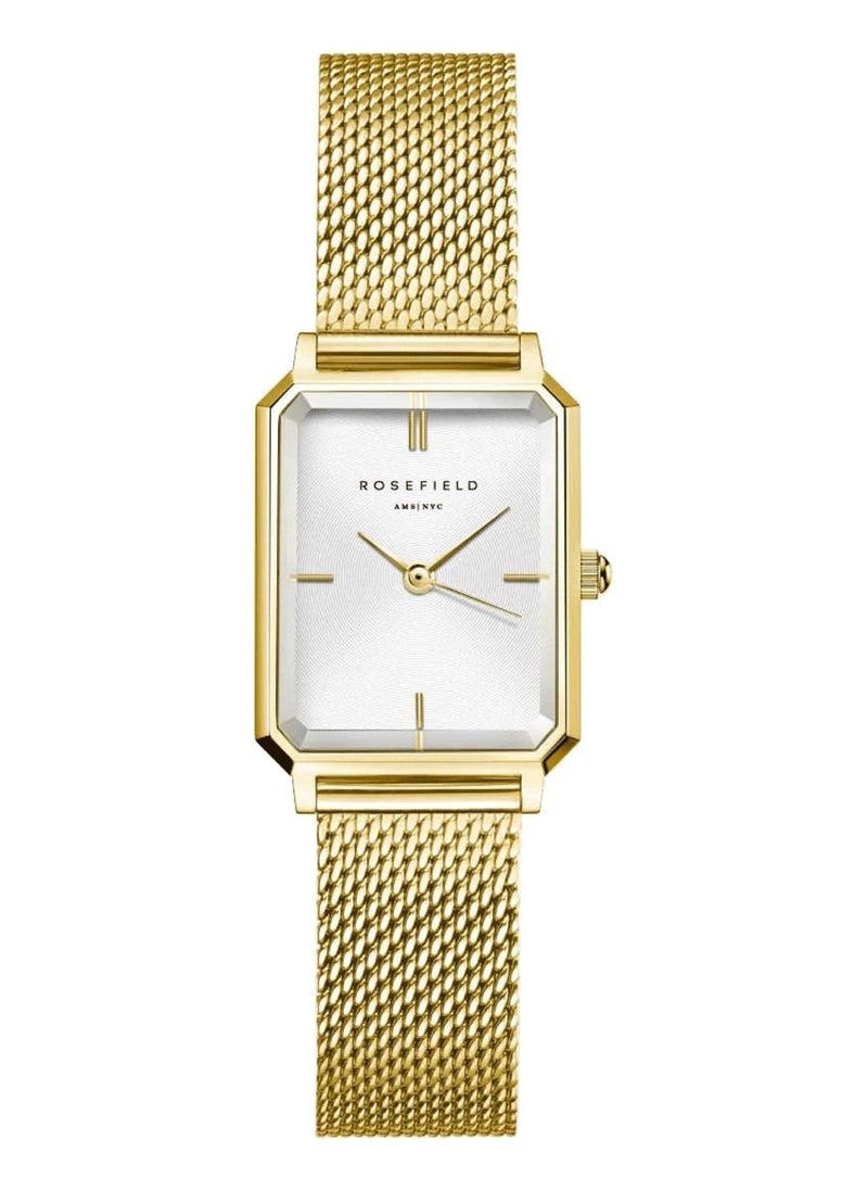 RoseField Rosefield Octagon XS Stainless Steel Watch in Gold OWGMG-O73  - Image 1