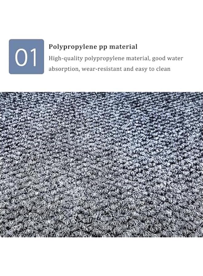Anti-Slip Men’s Urinal Floor Mats (2 Pack), Reusable/Washable Urinal Floor Rug,Commercial Restroom Absorbent Deodorization Urinal Carpet Pee Pad,Bathroom Floor Protector, for Restaurant/Hotel - Image 5
