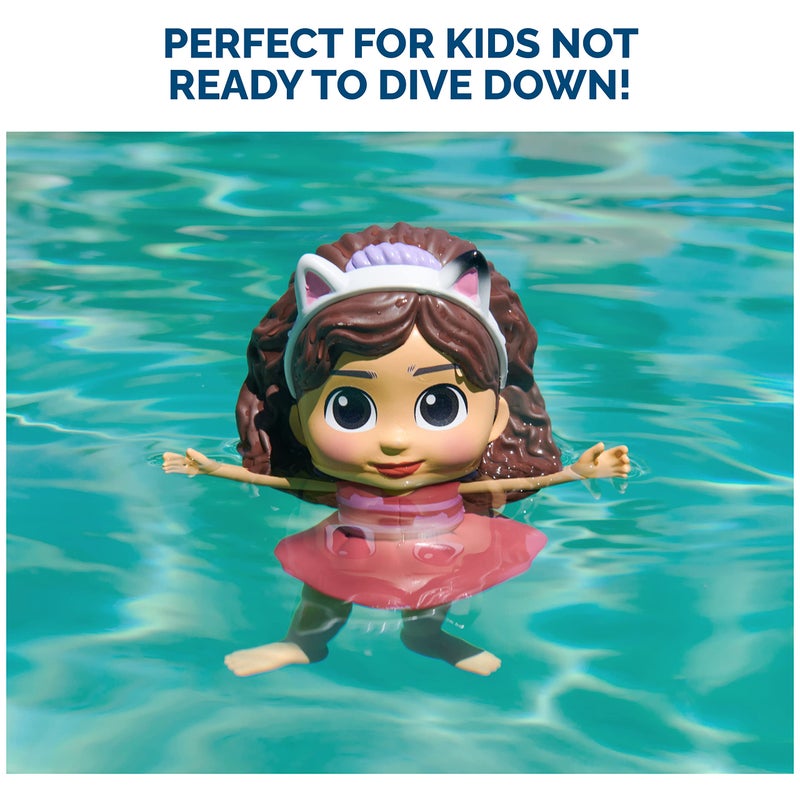 Swimways Gabbys Dollhouse Gabby Floatin' Figures  Swimming Pool Accessories & Kids Pool Toys  Gabby's Dollhouse Party Supplies & Water Toys for Kids Aged 3 & Up - Image 5