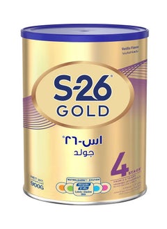 S26 S-26 Gold Stage 4 Growing Up Children's Milk Formula For 3 To 6 Years 900g 