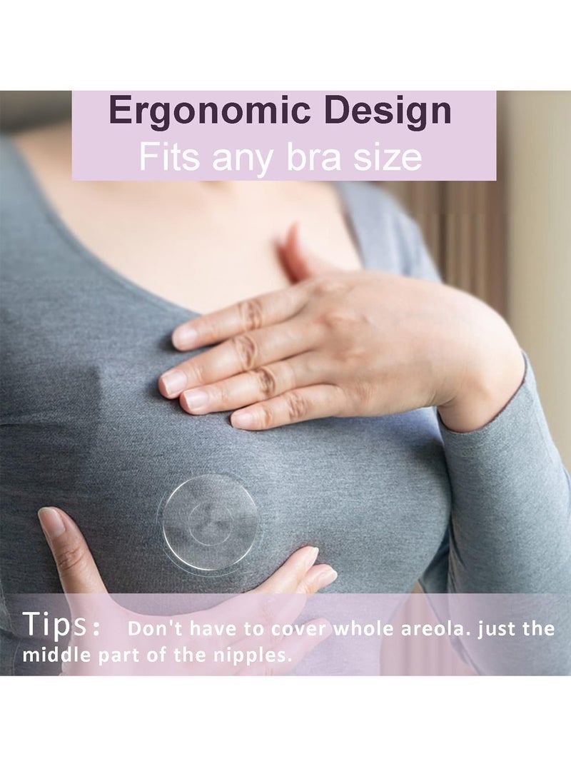 كِينْسُون أكواب إرضاع فضية لإرضاع حديثي الولادة، أغطية فضية للحلمات للرضاعة الطبيعية، واقيات إرضاع فضية، أكواب إرضاع فضية، أكواب علاجية، مستلزمات أساسية لحديثي الولادة، تهدئة الحلمات المتقرحة والمتشققة - Image 4