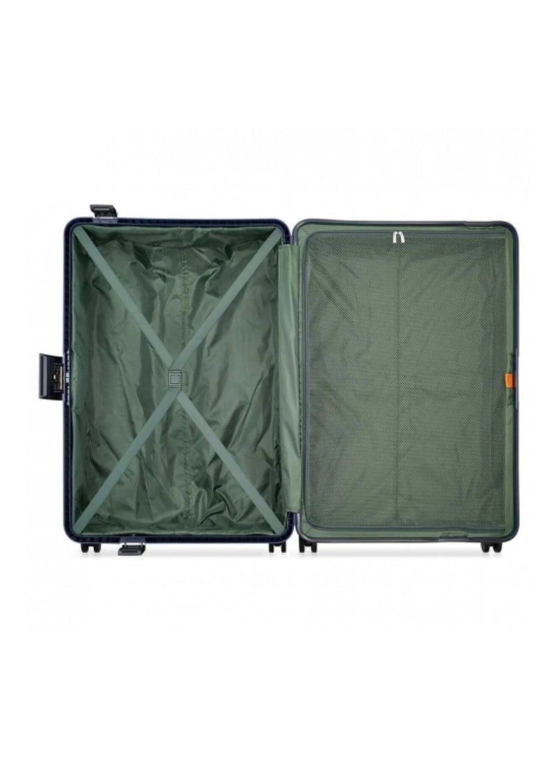 DELSEY Paris Securitech Stone 82cm Hardcase Luggage Trolley Case 4 Double Wheels - Navy - Image 3